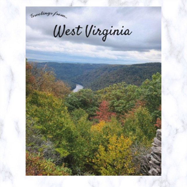 Höst i West Virginia Vykort (Skapare uppladdad)