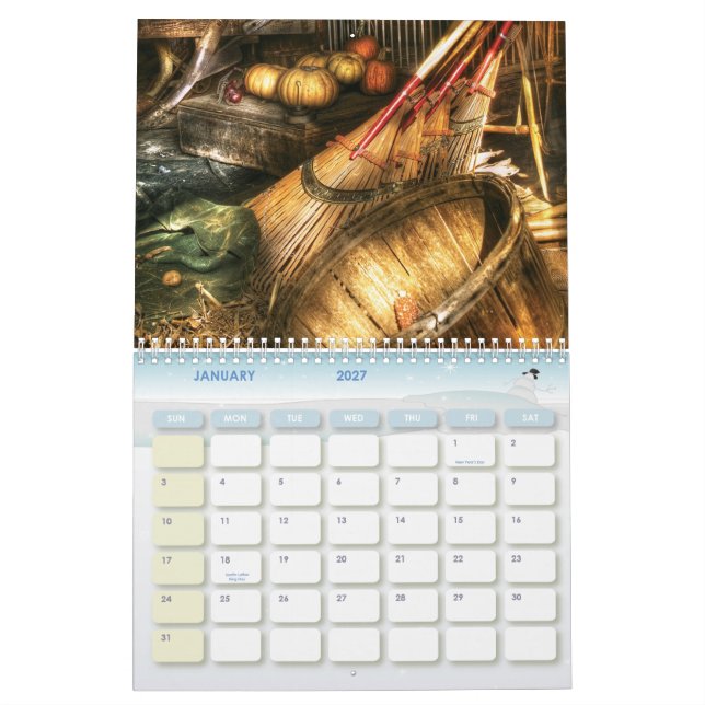 Höst II Kalender (Jan 2027)