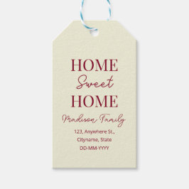 Höst Inflyttningsfest i Hemmet Lyckliga Hem Husets Presentetikett