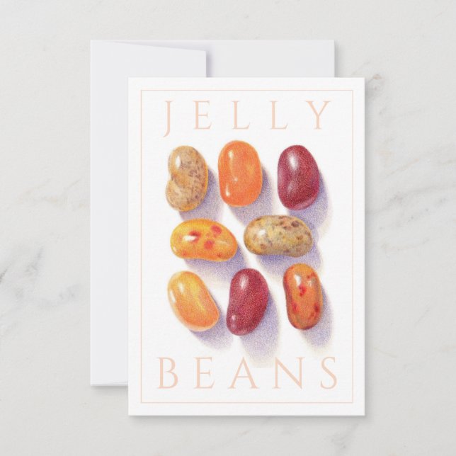 HÖST JELLY BEANS 3.5x5 Platt Kort (Framsida)
