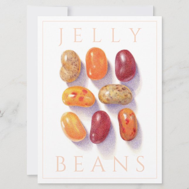 HÖST JELLY BEANS 6,5x8,75 Platt Kort (Framsida)