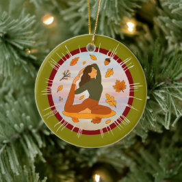 Höst Julgransprydnad Keramik