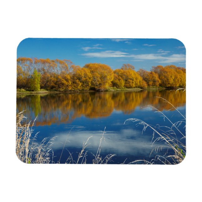 Höst längs Cluthafloden Magnet (Horisontell)