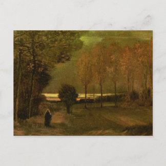 Höst liggande i Dusk, Vincent van Gogh Vykort