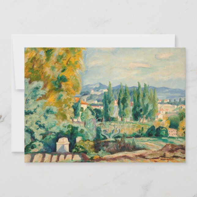 Höst liggande, Saint-Tropez | Henri Manguin (Framsida)