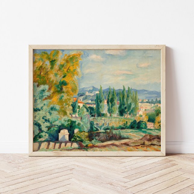 Höst liggande, Saint-Tropez | Henri Manguin Poster (Skapare uppladdad)