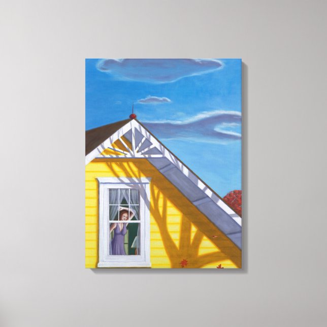 Höst löv 2010 canvastryck (Framsida)