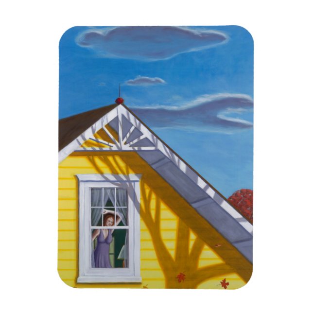 Höst löv 2010 magnet (Vertikal)