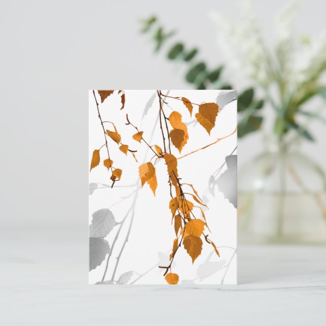 HÖST LÖV 2 HELG VYKORT (Stående Fram)