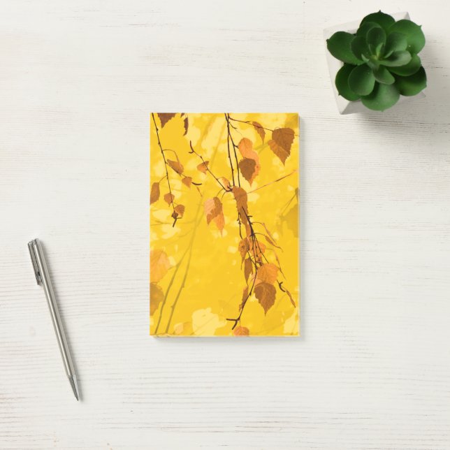 HÖST LÖV 3 POST-IT BLOCK (Kontor)