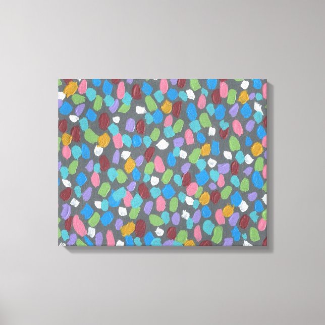 Höst löv Abstrakt Canvastryck (Framsida)