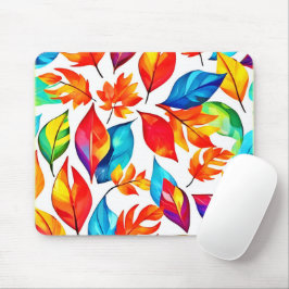 Höst löv Abstrakt Mönster Musmatta