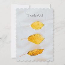 Höst löv, anpassa meddelande och Namn Tack