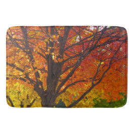 Höst löv av Gult och Orange Photo Badrumsmatta