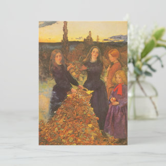Höst löv av Herr John Everett Millais