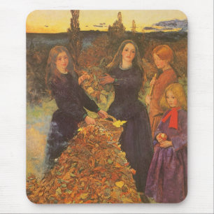 Höst löv av Herr John Everett Millais Musmatta