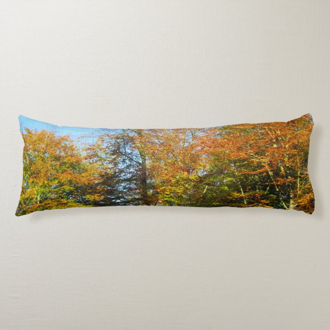 HÖST LÖV & BLÅ HIMMEL - PERSONLIG KROPPSKUDDE (Framsidan)