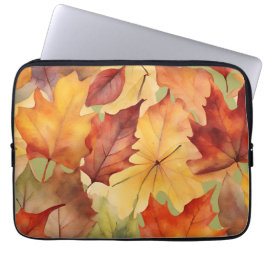 Höst löv blad laptop fodral