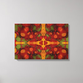 Höst löv canvastryck