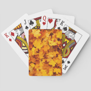 Höst löv casinokort