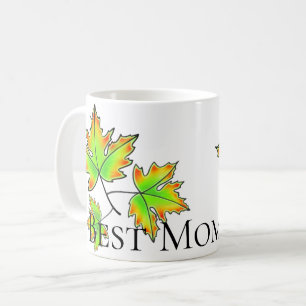 Höst löv elegant faller botaniskt bäst mamma någon kaffemugg