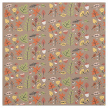 Höst löv Fall Patterned Harvest