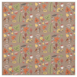 Höst löv Fall Patterned Harvest Tyg