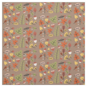 Höst löv Fall Patterned Harvest Tyg