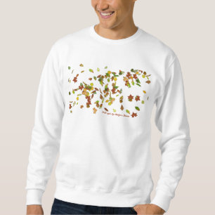 HÖST LÖV, FALL STIL LÅNGÄRMAD TRÖJA