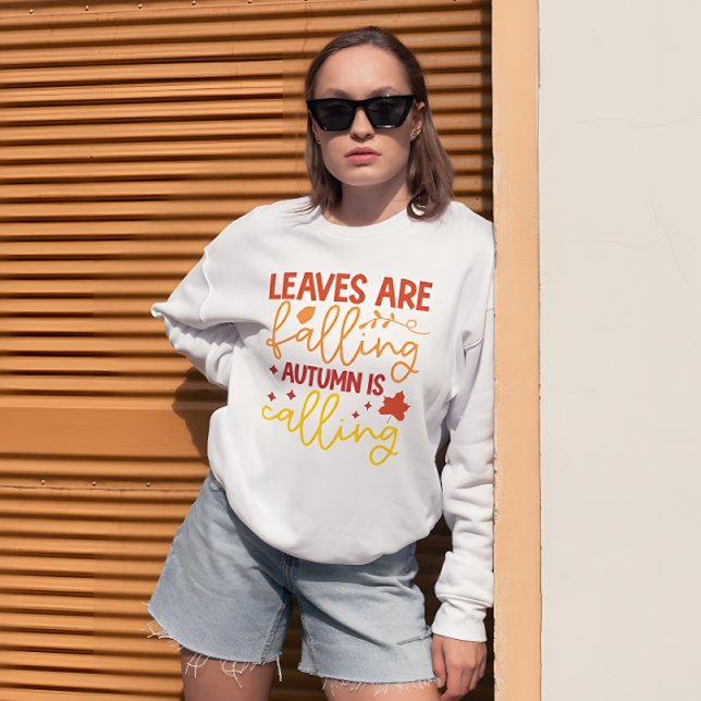 Höst löv färgad fallskärm t shirt (Skapare uppladdad)