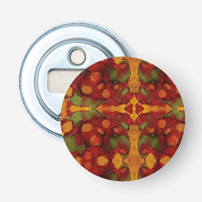 Höst löv flasköppnare (Framsidan)