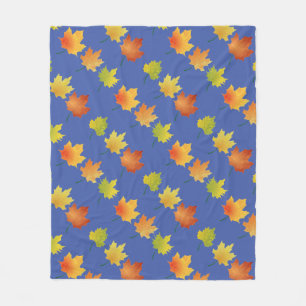 Höst löv Fleece Blanket