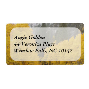 Höst löv fraktsedel