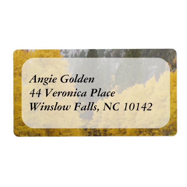 Höst löv fraktsedel (Framsidan)