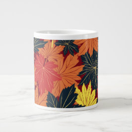 Höst löv Giant Coffee Mugg Jumbo Mugg