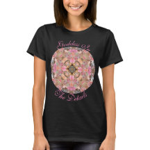 Höst löv Goddess Mandala Art Tanktop Tshirt