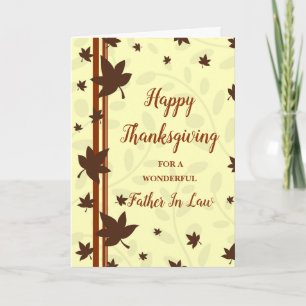 HÖST LÖV HAPPY THANKSGIVING FAR i Helgkort
