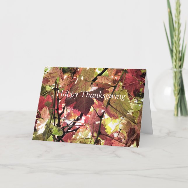 HÖST LÖV HELGKORT (Framsida)