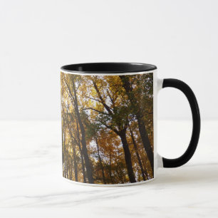 Höst löv i morgon Maryland Natature Mugg