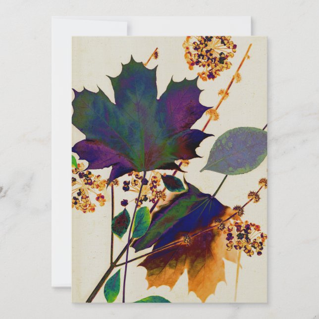 HÖST LÖV i ROYALET FÄRG (Framsida)