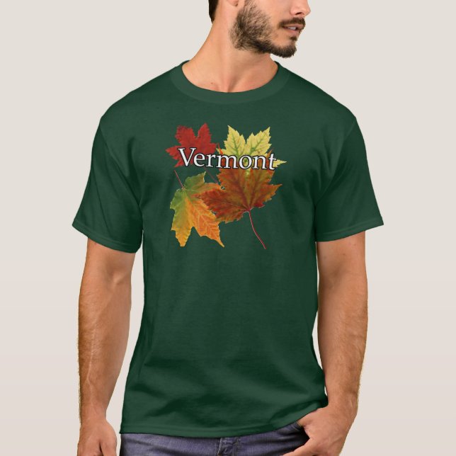 HÖST LÖV I VERMONT T-SHIRT (Framsida)