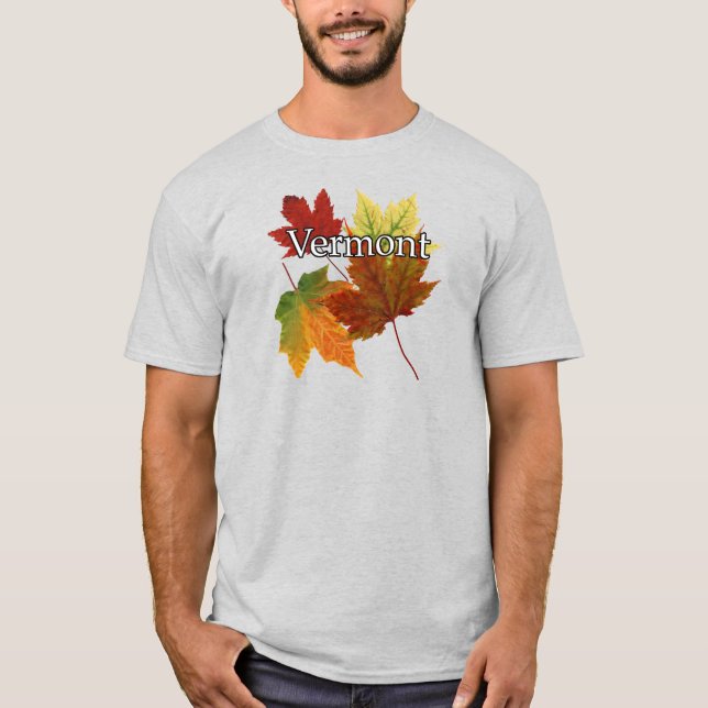 HÖST LÖV I VERMONT TEE SHIRT (Framsida)