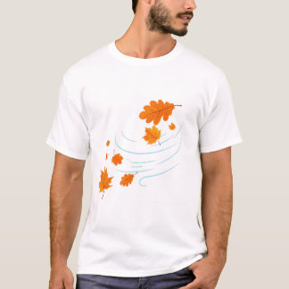 Höst löv i Vinden: Elegant Design for Insp T Shirt