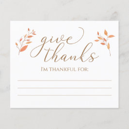 Höst löv jag är tacksam för tacksam Thanksgiving