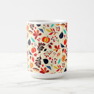 Höst löv kaffe Mugg