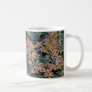 Höst löv kaffemugg