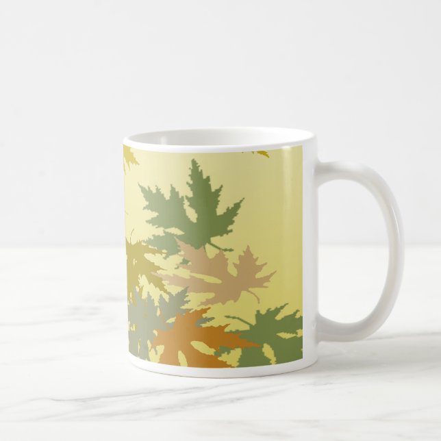 Höst löv kaffemugg (Höger)