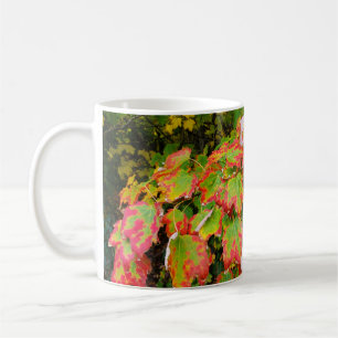 Höst löv kaffemugg