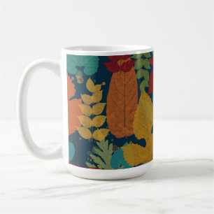 Höst löv kaffemugg
