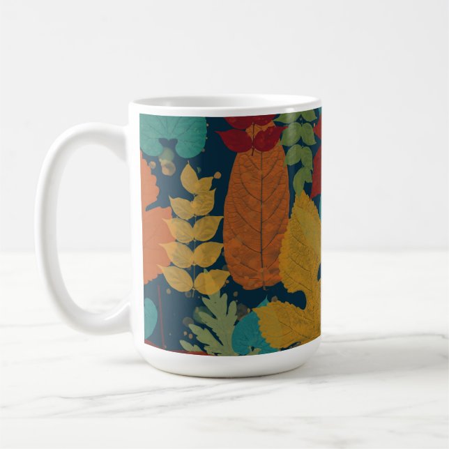 Höst löv kaffemugg (Vänster)